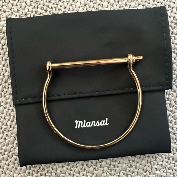 *SOLD* MIANSAI Gold Cuff Link - Picture 3 of 3